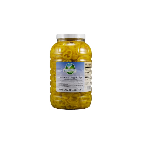Bay Valley Bay Valley Mild Banana Pepper Rings 1 gal., PK4 - 12740901170