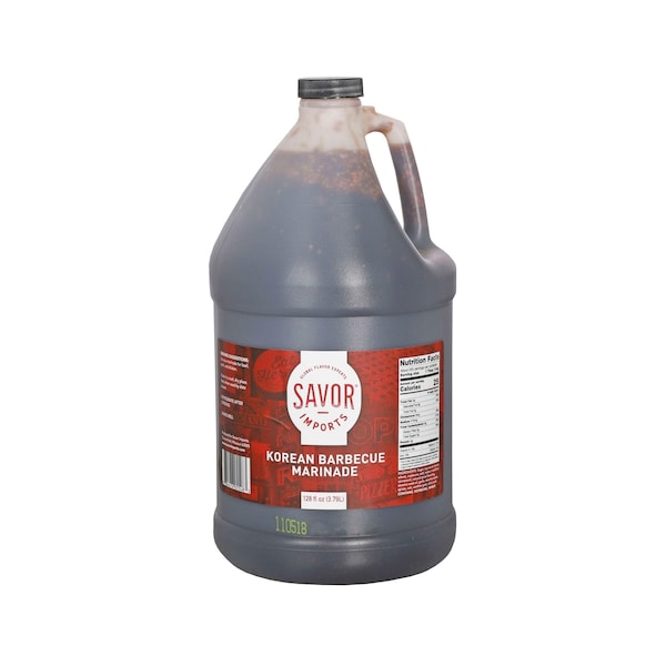 Savor Imports Savor Imports Korean Barbecue Marinade 1 gal. Jug, PK4 - 687563