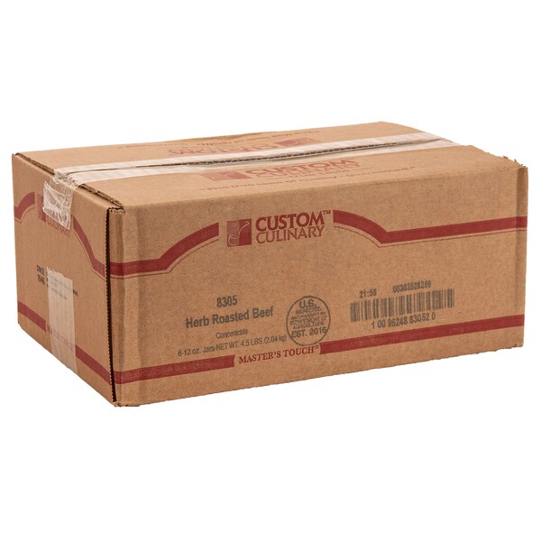 Masters Touch Masters Touch Herb Roasted Beef Au Jus Concentrate 12 oz., PK6 - 83051PCFP