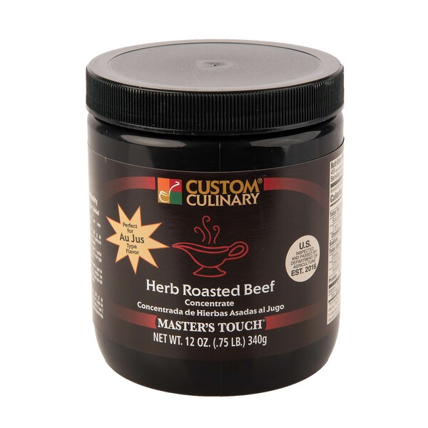 Masters Touch Masters Touch Herb Roasted Beef Au Jus Concentrate 12 oz., PK6 - 83051PCFP