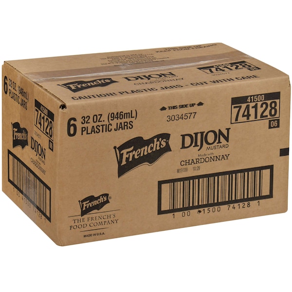 Frenchs French's Dijohn Mustard 32 oz. Bottle, PK6 - 74128