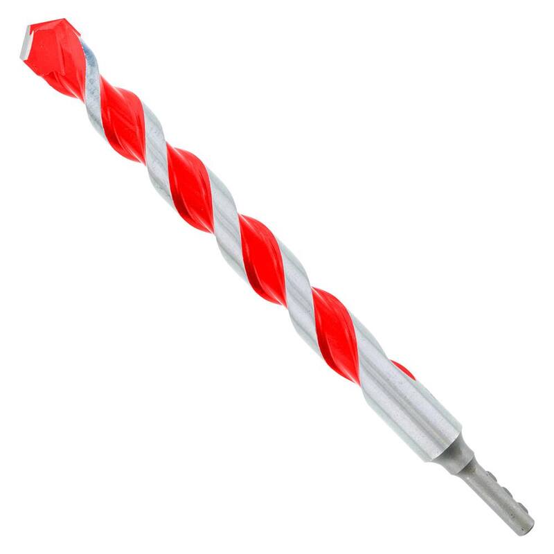 DIABLO 1 pulg. x 10 pulg. x 12 pulg. Broca de martillo de granito rojo SPEEDemon con punta de carburo - DMARG1210