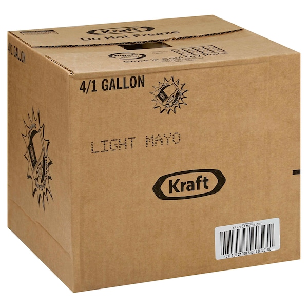 Kraft Kraft Light Mayonnaise 1 gal., PK4 - 10021000643018