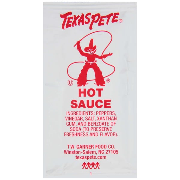Texas Pete Texas Pete 7g Hot Sauce, PK200 - 1.00350