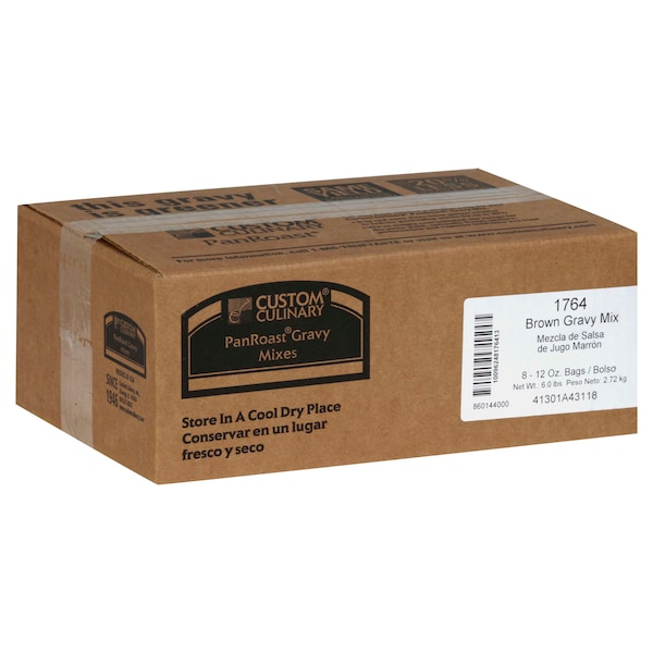 Panroast Panroast Brown Gravy Mix 12 oz. Packet, PK8 - 17649CPAN