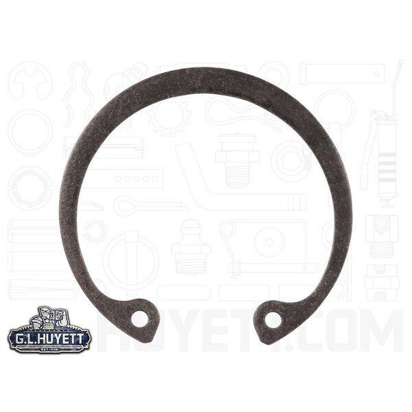 Rotor Clip Internal Retaining Ring, Steel, Black Phosphate Finish, 1.023 in Bore Dia. - VHO-102