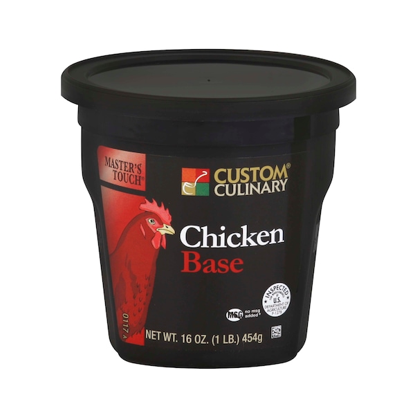 Masters Touch Masters Touch Gluten Free No MSG Added Chicken Base 1lbs, PK6 - 01171ECFP