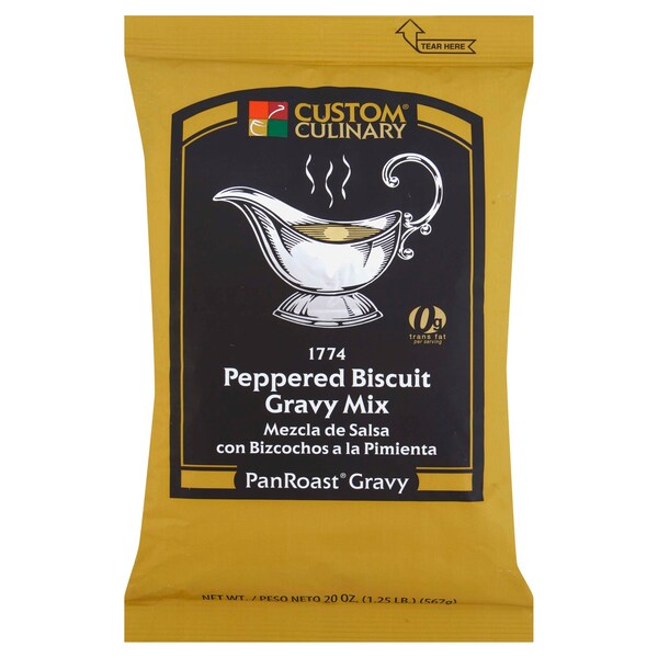 Panroast Mix Gravy Biscuit Peppered Shelf Stable, PK6 - 17741GPAN