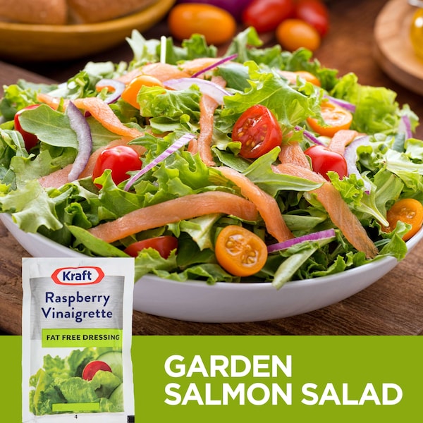 Kraft Kraft Raspberry Vinaigrette Dressing 1.5 oz. Pouch, PK60 - 10021000671448