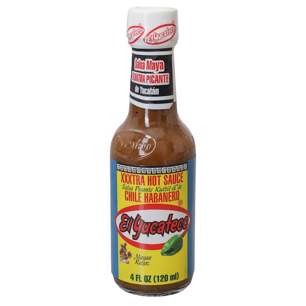 El Yucateco Extra Hot Haberno Sauce 4 oz., PK12 - 10816493010054