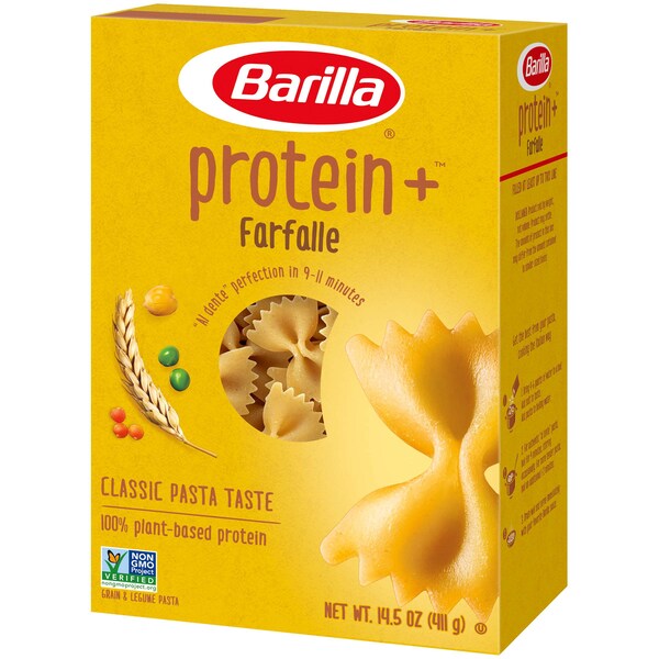 Barilla Barilla Protein Plus Farfalle Pasta 14.5 oz., PK12 - 1000010557