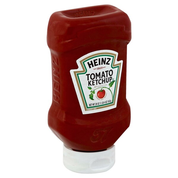 Heinz Heinz Upside Down Ketchup 20 oz., PK30 - 10013000050200