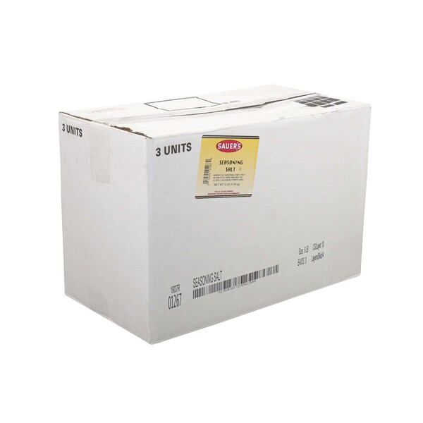 Sauer Sauer's Seasoning Salt 9lbs, PK3 - 01267