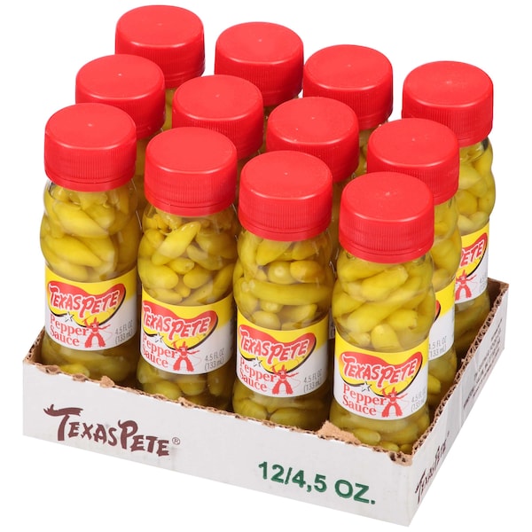Texas Pete Texas Pete Green Pepper Sauce 4.5 oz. Bottles, PK12 - 1.00007