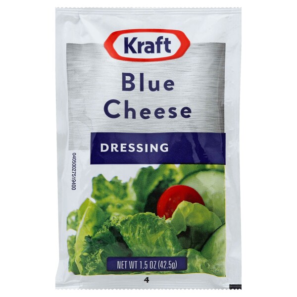 Kraft Kraft Blue Cheese Dressing Mix 1.5 oz. Packet, PK60 - 10021000671196