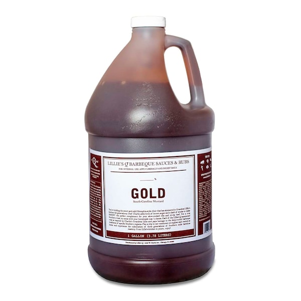 Lillies Q Gold BBQ Sauce 8lbs, PK2 - FGLIL 128