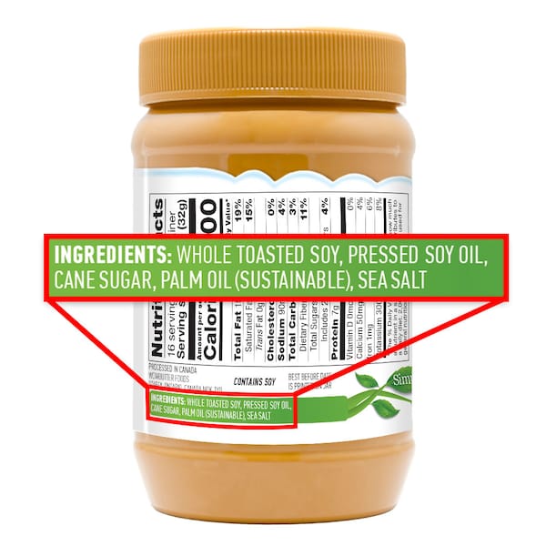 Wowbutter Peanut Free Spread Jars Crunchy 17.6 oz., PK6 - 20101