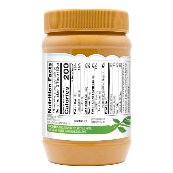 Wowbutter Peanut Free Spread Jars Crunchy 17.6 oz., PK6 - 20101
