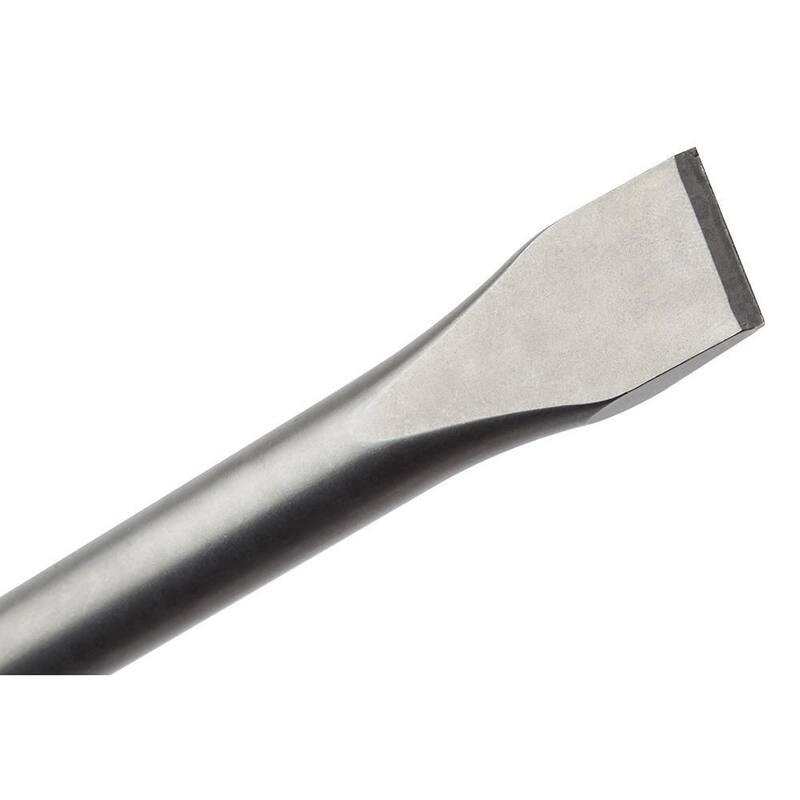Cincel plano de acero SDS-MAX de 1 pulgada x 18 pulgadas de Milwaukee - 48-62-4081