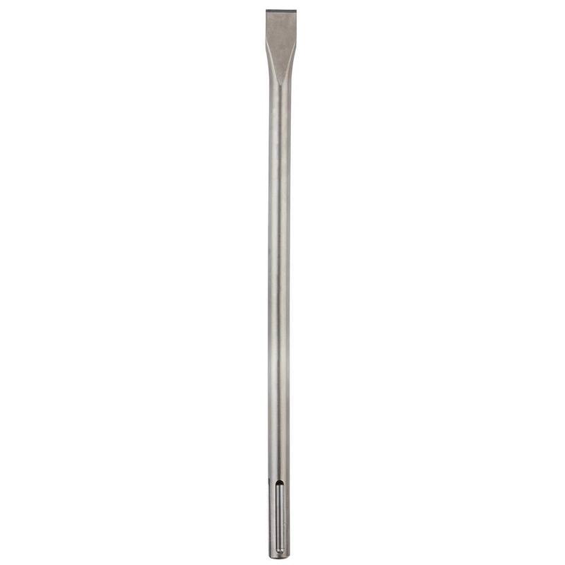 Cincel plano de acero SDS-MAX de 1 pulgada x 18 pulgadas de Milwaukee - 48-62-4081