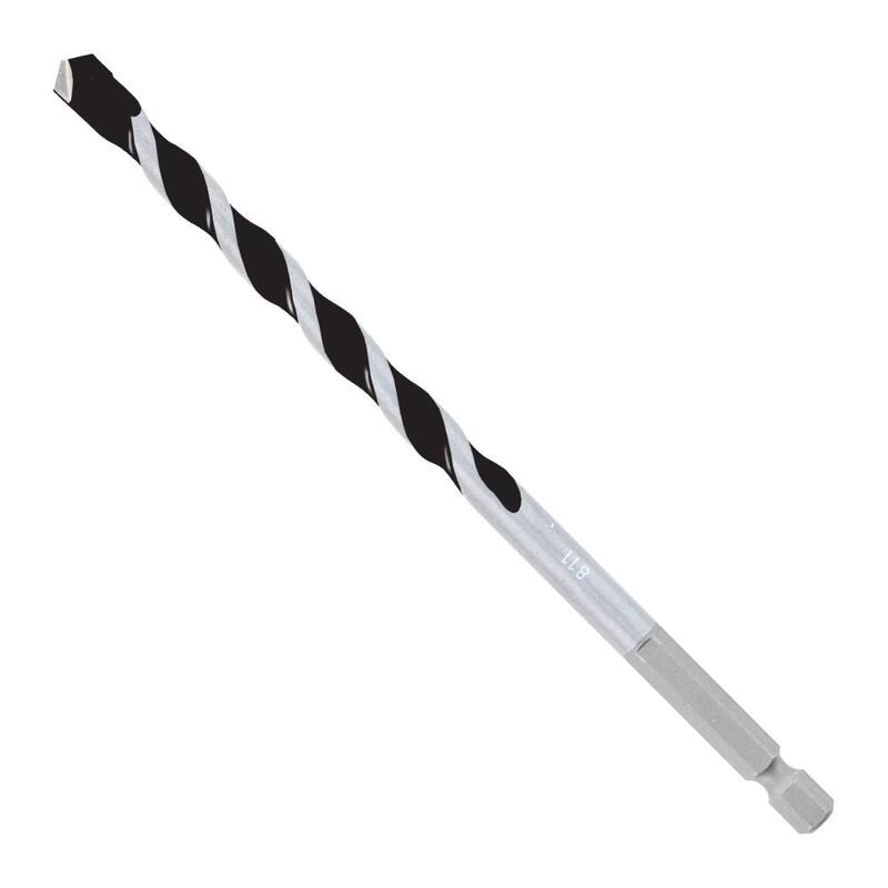 Broca de martillo con punta de carburo para varios materiales de 5/16 pulg. x 4 pulg. x 6 pulg. - DMAMM1070