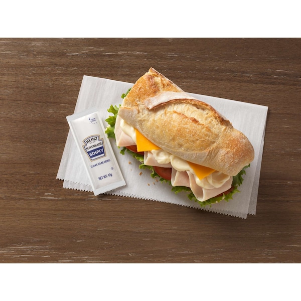Simply Heinz Simply Heinz Single Serve Mayonnaise 12g Packet, PK200 - 10013000002933
