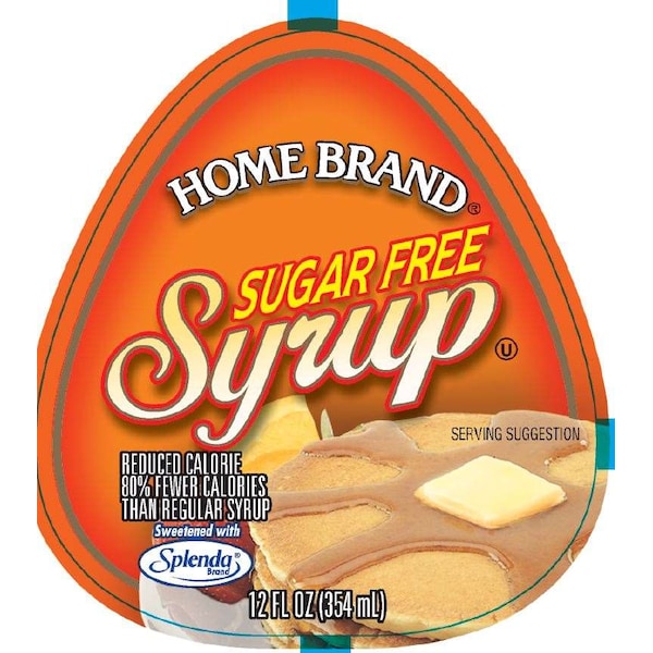Carriage House Home Brand 12 oz. Sugar Free Table Syrup, PK12 - 17T234T1427