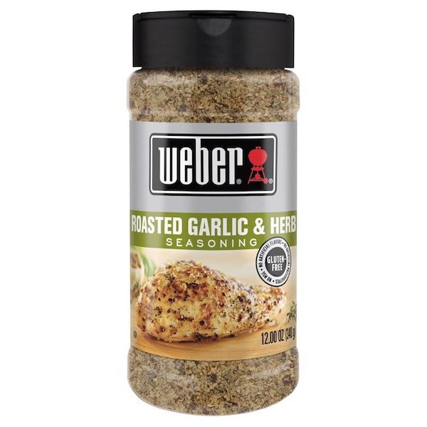 Weber Weber Gluten Free Roasted Garlic & Herb Seasoning 12 oz - 1151132