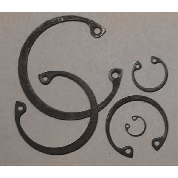 Itw Bee Leitzke Internal Retaining Ring Assortment, Steel, Phosphate Finish, 12 Sizes - WWG-DISP-HO218
