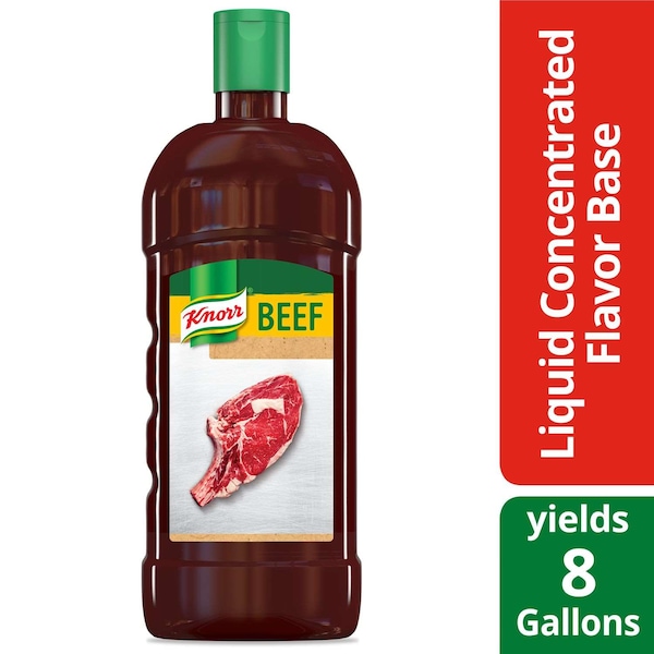 Knorr Knorr Professional Liquid Concentrated Beef Base 32 fl. oz., PK4 - 84114544