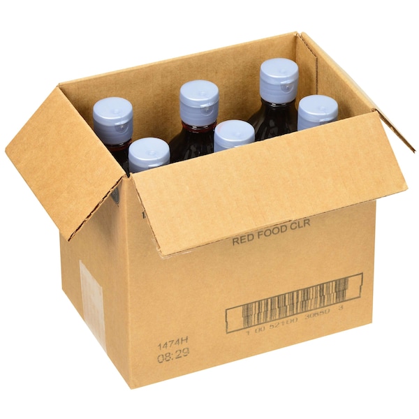 Mccormick McCormick Culinary Red Food Color 1 Pint Bottle, PK6 - 930650