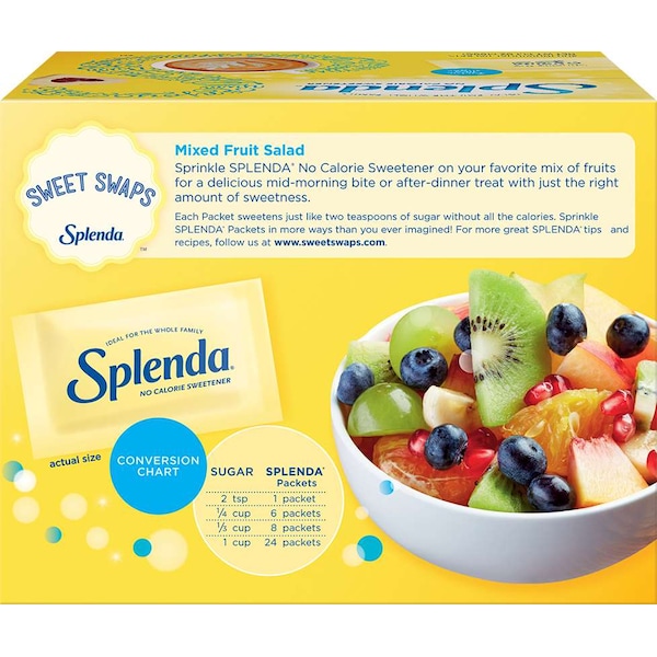 Splenda Splenda Sucralose No Calorie Sweetener Packets .035 oz., PK1600 - SP82241200