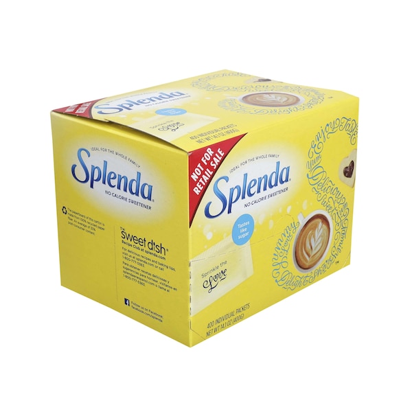 Splenda Splenda Sucralose No Calorie Sweetener Packets .035 oz., PK1600 - SP82241200
