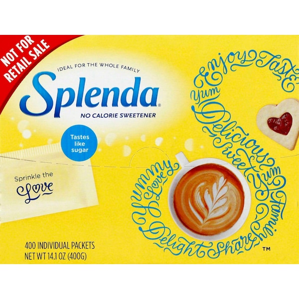 Splenda Splenda Sucralose No Calorie Sweetener Packets .035 oz., PK1600 - SP82241200
