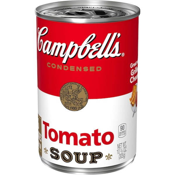 Campbells Campbell's Condensed Soup Red & White Tomato Soup 10.5 oz. Can, PK48 - 000000011