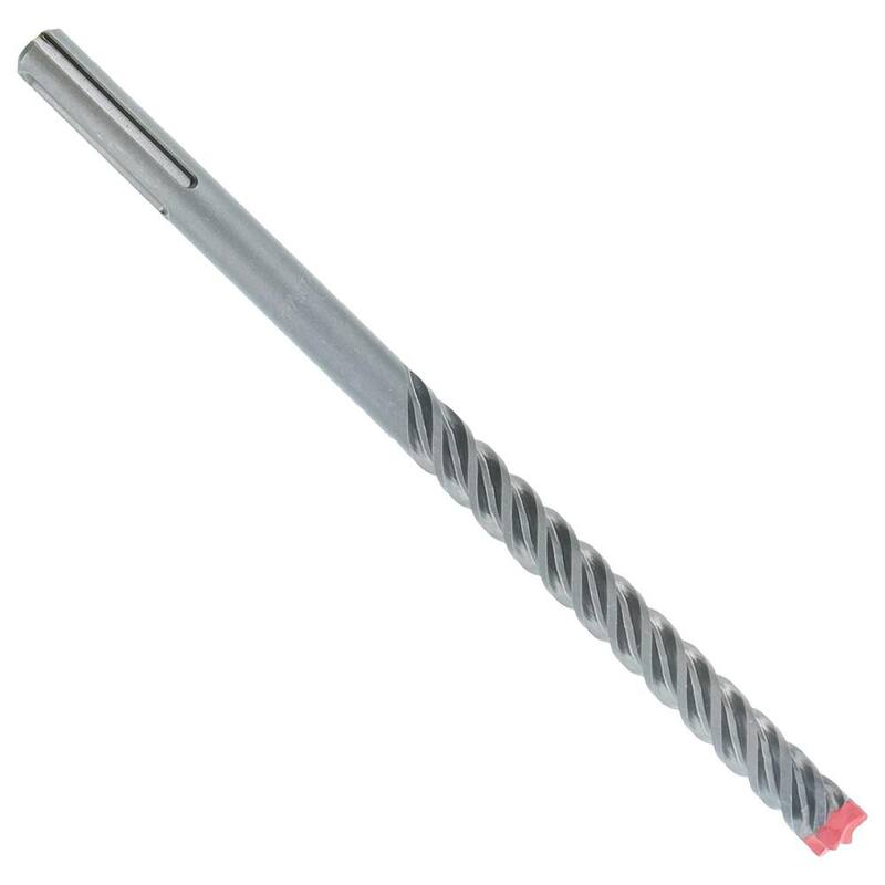 DIABLO 3/4 pulg. x 8 pulg. x 13 pulg. Barra de refuerzo Demon SDS-Max 4 cortadores con cabeza de carburo completo para taladro de martillo - DMAMX1130