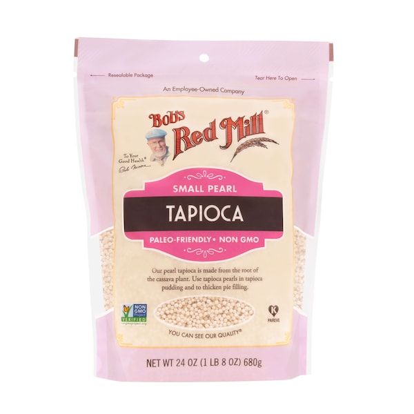 Bobs Red Mill Natural Foods Bob's Red Mill Small Pearl Tapioca 24 oz. Pouches, PK4 - 1530S244