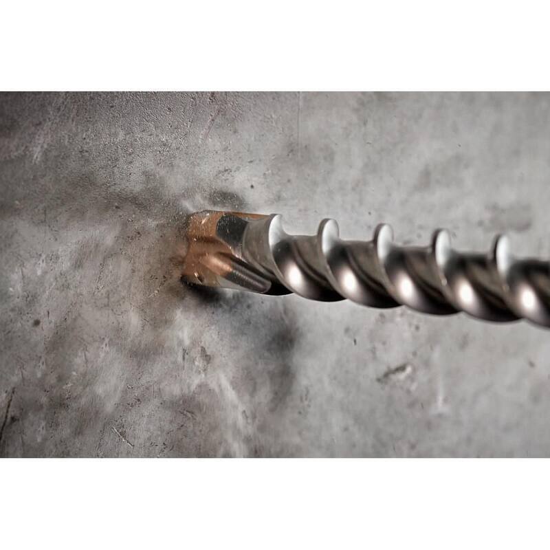 Milwaukee Broca de vástago SDS-MAX MX4 de 1-1/2 pulgadas x 23 pulgadas - 48-20-3988