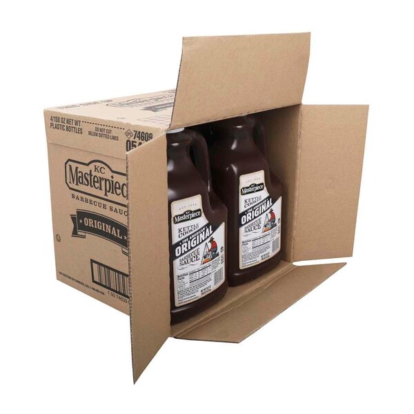 Kc Masterpiece KC Masterpiece Gluten Free Original Barbecue Sauce 158 oz., PK4 - 05418