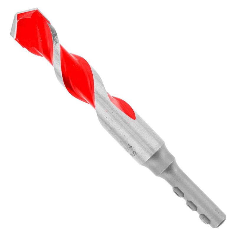 DIABLO 3/4 pulg. x 4 pulg. x 6 pulg. Broca de martillo carburo con punta de granito rojo SPEEDemon - DMARG1190