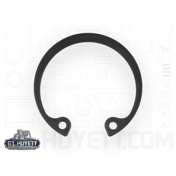 Rotor Clip Internal Retaining Ring, Steel, Black Phosphate Finish, 0.75 in Bore Dia. - BHO-075