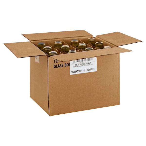 Heinz Heinz Malt Vinegar 12 fl. oz. Bottle, PK12 - 10013000001790