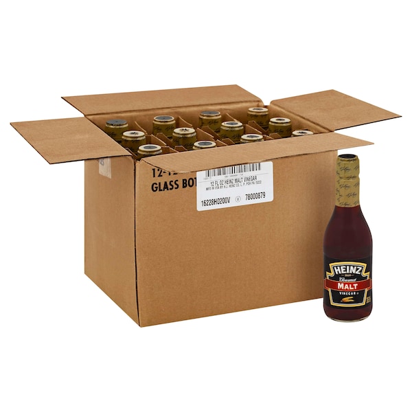 Heinz Heinz Malt Vinegar 12 fl. oz. Bottle, PK12 - 10013000001790