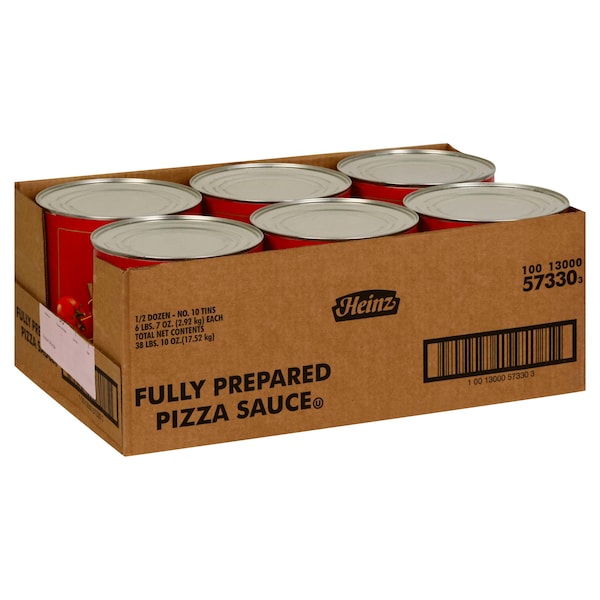 Heinz Heinz Fully Prepared Pizza Sauce 103 oz., PK6 - 10013000573303