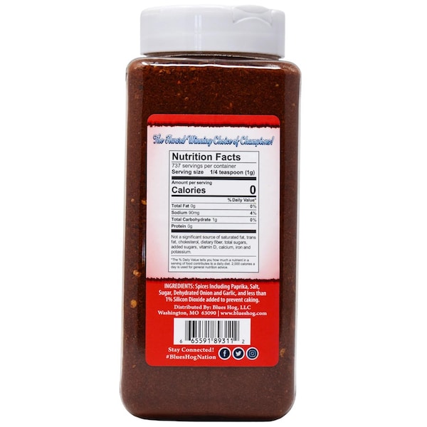 Blues Hog Blues Hog All Purpose Seasoning Rub 26 oz - CP90810