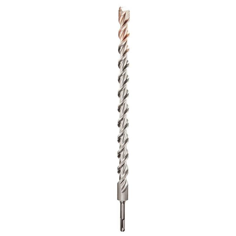 Milwaukee 1 pulgada x 18 pulgadas Broca de carburo SDS-PLUS de 2 cortes - 48-20-8285