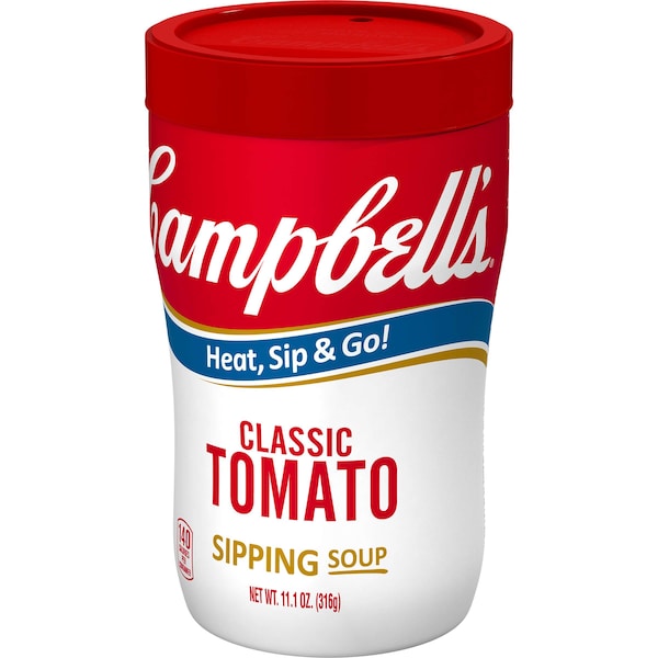 Campbells Campbell's On The Go Tomato Ready To Serve Soup 11.1 oz., PK8 - 000013736