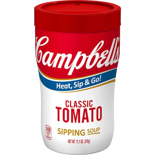 Campbells Campbell's On The Go Tomato Ready To Serve Soup 11.1 oz., PK8 - 000013736