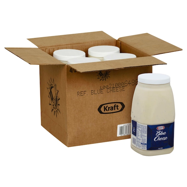 Kraft Kraft Blue Cheese Dressing 1 gal. Container, PK4 - 10021000648822