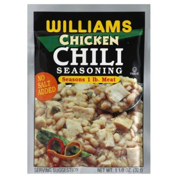 Williams Williams Seasoning Chili White-1.125 Oz -Pack Of 24 - 39117